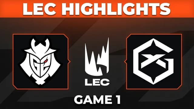 G2 and GX Face Off in LEC Spring Week 7
