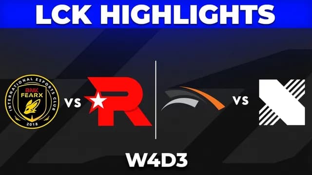 Playoff Picture on the Line as LCK Hits Week 4 Day 3