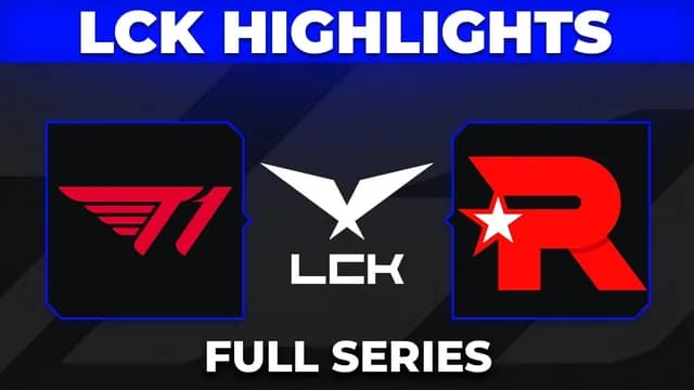 T1 and KT Rolster Meet in LCK Week 9