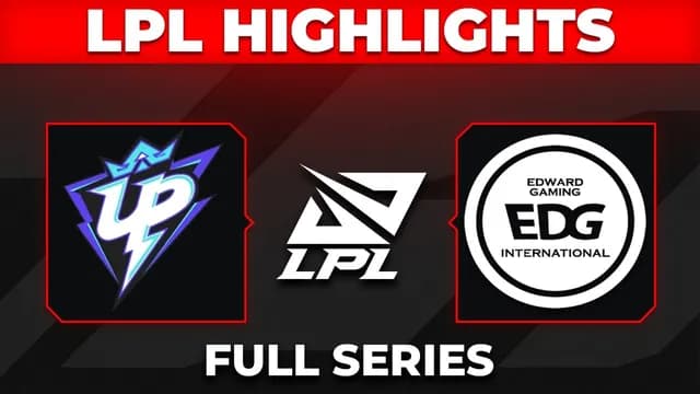 UP and EDG Clash in LPL Split 2 Highlights