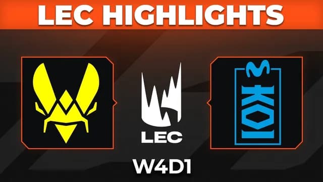 Vitality and Movistar KOI Clash in LEC 2026 Spring Matchup