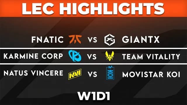 What to Watch in LEC Week 1 Day 1?