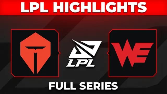 TES and WE Clash in Critical LPL 2026 Playoff Series