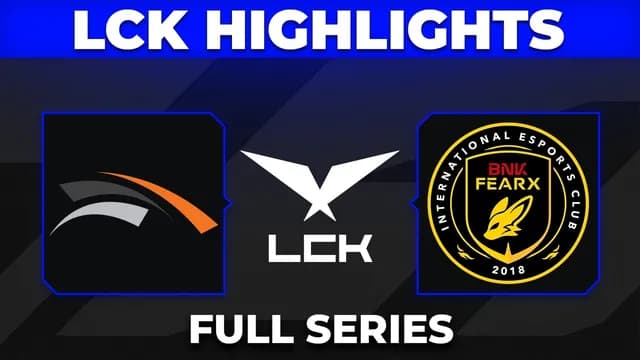 Hanwha Life and BNK FEARX Clash in LCK 2026