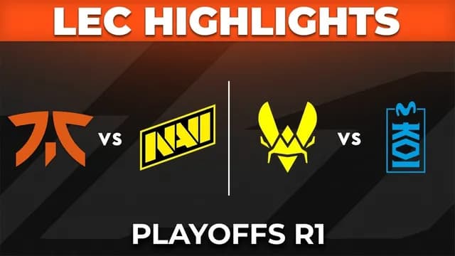 LEC Playoffs Kick Off with Intense Matchups