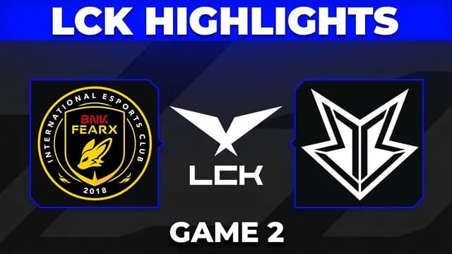 BFX and BRO Meet in LCK 2026 Highlights