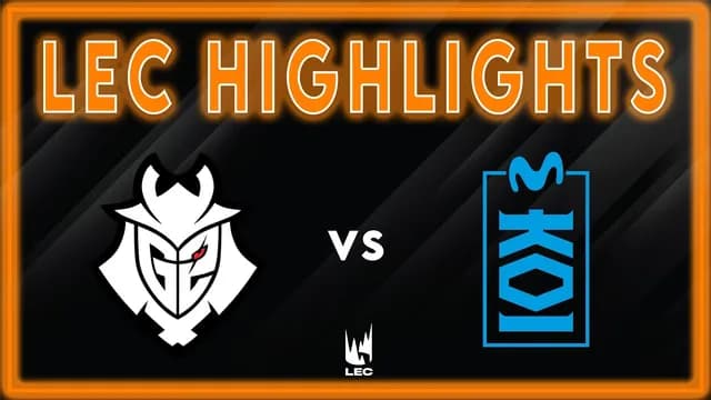 G2 Esports Dominates MKOI in LEC Clash