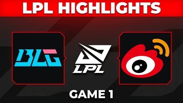 BLG and WBG Clash in Crucial LPL 2026 Split 1 Showdown
