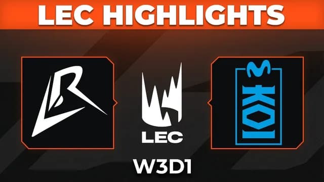 Los Ratones and Movistar KOI Clash in Heated LEC Matchup