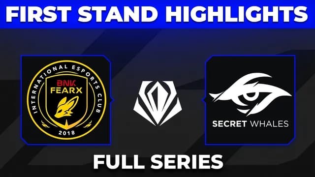 Group Stage Points on the Line as BFX Face TSW and BNK FEARX Meet Team Secret Whales
