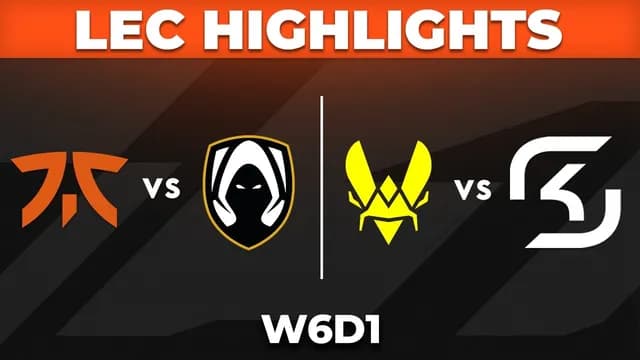 Mid-Split Playoff Picture on the Line in LEC Week 6 Day 1