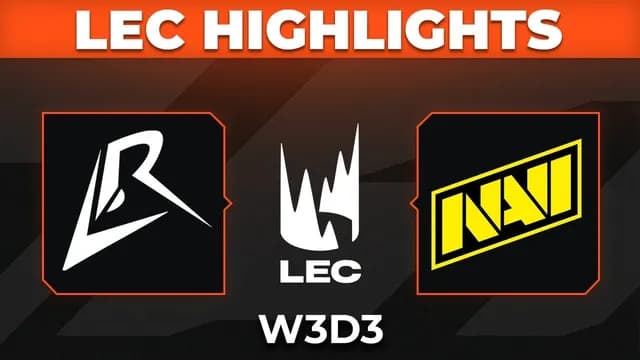 Los Ratones and Natus Vincere Clash in High-Stakes LEC Showdown
