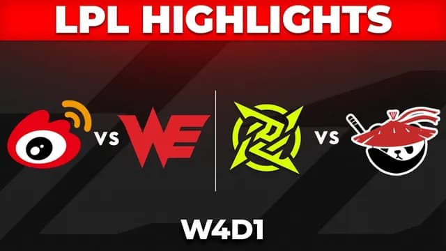 What to Watch from LPL Week 4 Day 1 Highlights?
