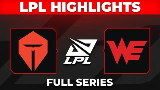 Top Esports and Team WE Meet in LPL Split 2