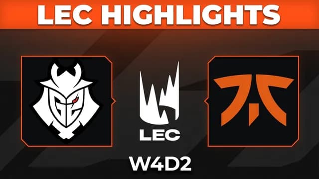 G2 Esports Dominates Fnatic in Thrilling LEC Clash