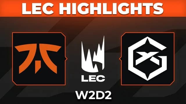 Fnatic Faces Off Against GIANTX in LEC 2026 Clash