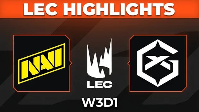 NAVI and GIANTX Clash in LEC 2026 Showdown