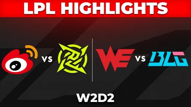 Standings on the Line as LPL Hits Week 2 Day 2
