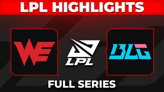 WE and BLG Meet in LPL 2026 Split 2
