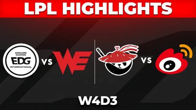 Key Battles Unfold in LPL Week 4 Day 3 Matchups