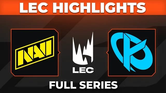 Natus Vincere and Karmine Corp Meet in LEC Spring Playoffs