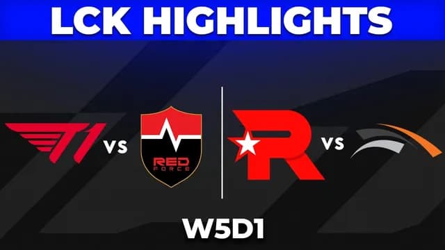 Can Week 5 Day 1 Shift the LCK Picture?