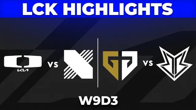 Playoff Picture Tightens as LCK Week 9 Day 3 Begins