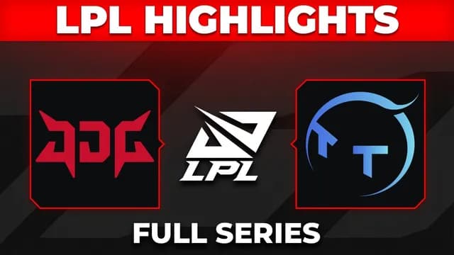 JDG and TT Clash in LPL Split 2 Playoffs