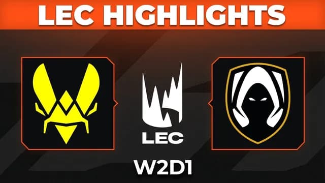 Vitality Faces Heretics in key LEC Clash
