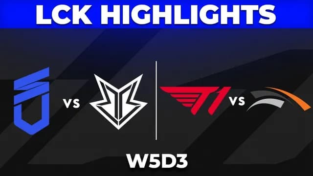 Week 5 Storylines Come to a Head in LCK Day 3 Highlights