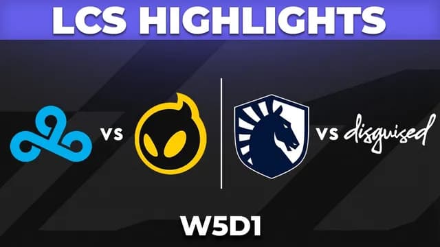 LCS Week 5 Day 1 Puts Playoff Picture on the Line