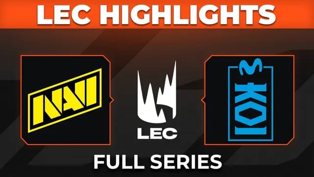 NAVI and MKOI Face Off in LEC Week 1