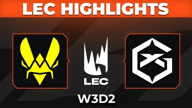 Vitality and GIANTX Clash in key LEC 2026 Versus Showdown