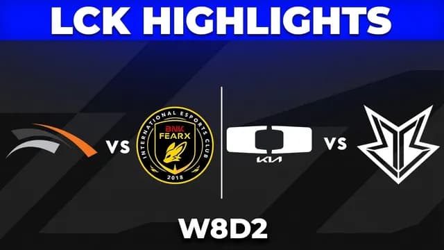 Can LCK Week 8 Day 2 Shift Playoff Momentum?