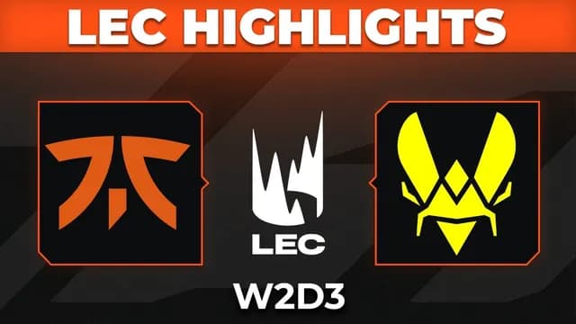 Fnatic and Vitality Face Off in High-Stakes LEC Battle