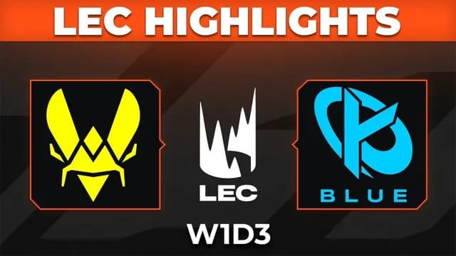 Team Vitality Dominates Karmine Corp Blue in LEC 2026 Showdown
