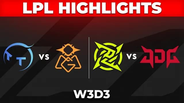 What Did LPL Week 3 Day 3 Mean for Split 2 Standings?