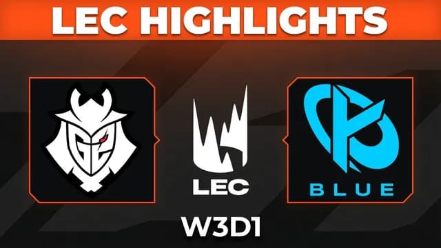 G2 Esports and Karmine Corp Blue Clash in High-Stakes LEC Showdown