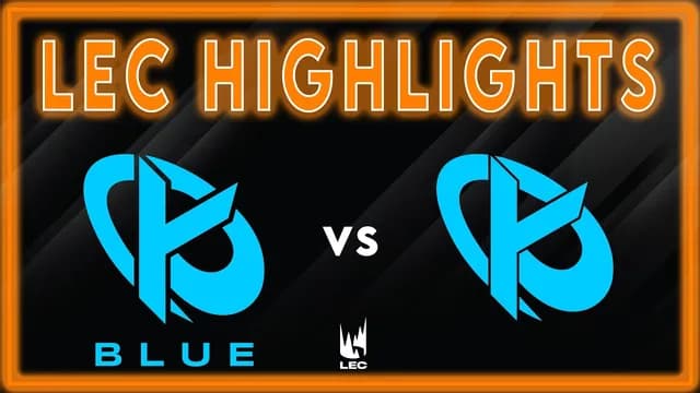 Karmine Corp Blue Edges Out Karmine Corp in LEC Showdown