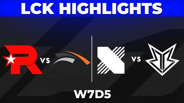 Playoff Picture Tightens as LCK Week 7 Day 5 Arrives