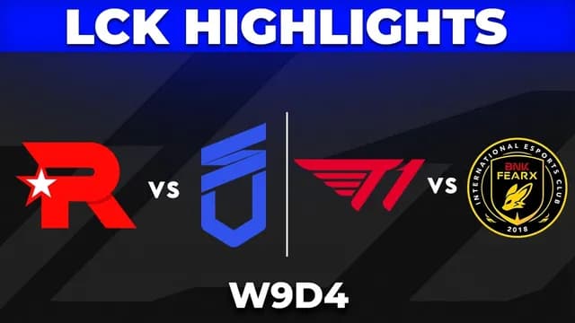 Playoff Picture on the Line During LCK Week 9 Day 4 Highlights