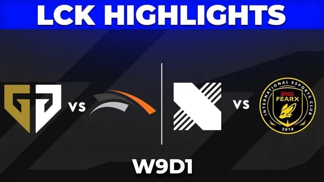 Playoff Picture on the Line as LCK Hits Week 9 Day 1