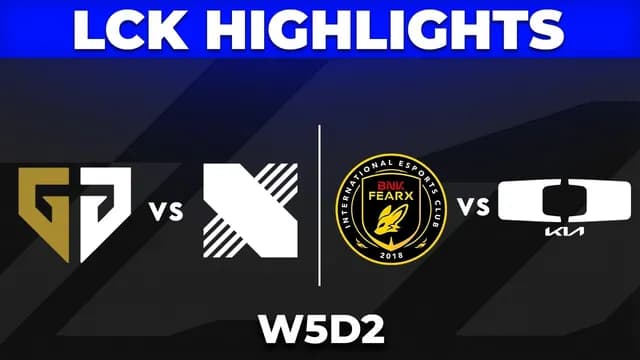 Playoff Picture Tightens as LCK Hits Week 5 Day 2