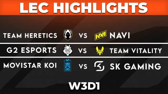 What to Watch From LEC Week 3 Day 1 Highlights