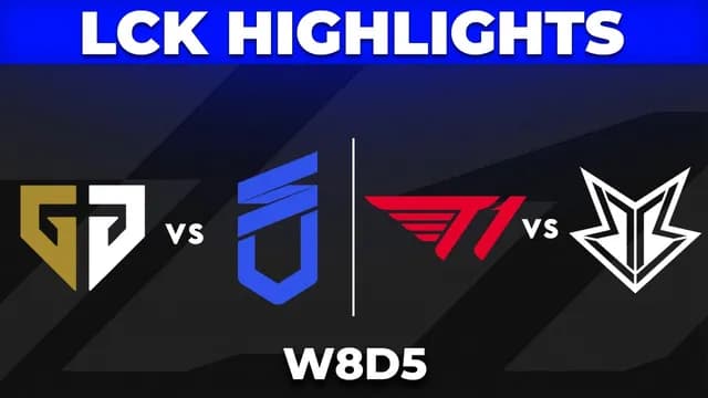 Which Moments Defined LCK Week 8 Day 5?