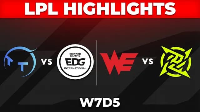 Who Shaped the Playoff Picture on LPL Week 7 Day 5?