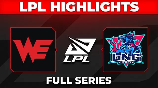WE and LNG Meet in LPL 2026 Split 2 Playoffs