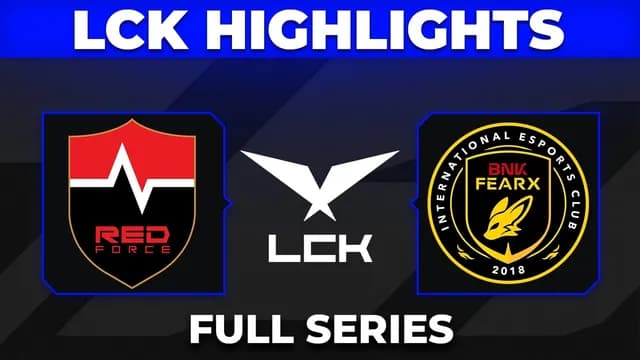NS RedForce and BNK FEARX Clash in LCK Highlights