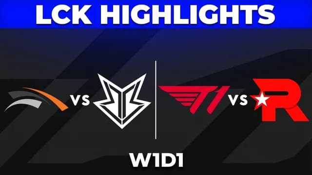Can Early Momentum Shape the LCK After Week 1 Day 1?