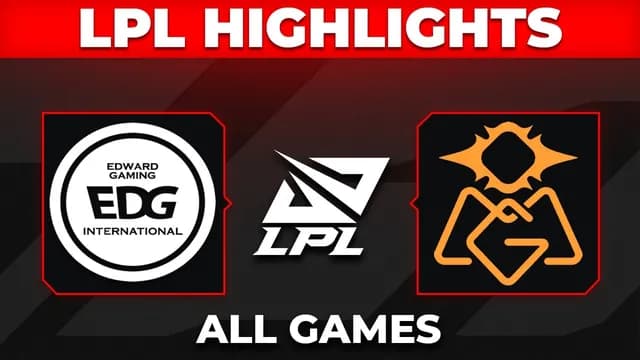 EDward Gaming and Oh My God Clash in High-Stakes LPL Playoffs Battle